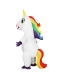 Надувной костюм Единорог, белый